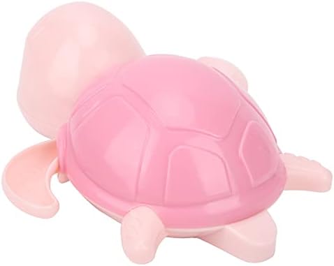 DHYLYXGS Bebek banyo termometresi Küvet Emniyet Sıcaklık Yüzen Oyuncaklar Kaplumbağa Güzel Tipi (Pembe)