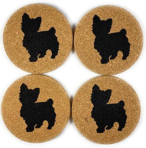 Labrador Retriever Köpek Hediye Mantar İçecek Bardak 4 Set-Temel Tasarım Lab Köpek Dekor-Köpek Severler için Mükemmel Dekorasyon