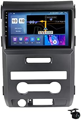 YCJB Android 10.0 Araba Stereo Radyo Sat Ford F150 P415 Raptor 2008-2014 ıçin GPS Navigasyon 9in Dokunmatik 2 Din Kafa Ünitesi
