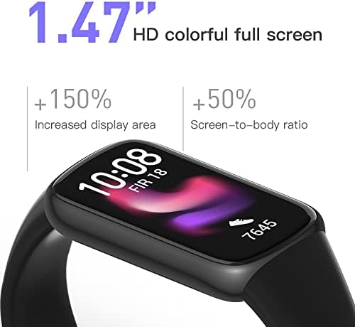 hhscute akıllı saatler,1.47 Tam Ekran Erkek akıllı saat akıllı saat için iPhone Uyumlu Hafif Tasarım 10 Spor Modları Hediyeler