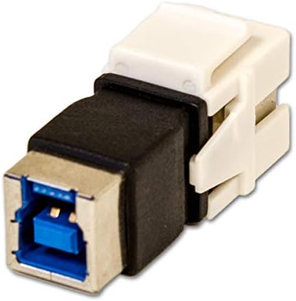 NavePoint USB 3.0 B Dişi-Dişi Keystone Adaptörü Beyaz