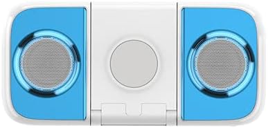 Çok fonksiyonlu şarj hazinesi Bluetooth Hoparlör Üç bir Mobil Güç Kablosuz Şarj Hoparlör Kraliyet Mavi