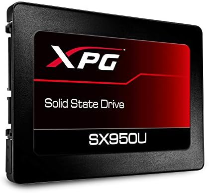 XPG SX950U 480 GB 3D-NAND Oyun 2.5 İnç SATA III Okuma ve Yazma kadar 560/520 MB/s SSD (ASX950USS-480GT-C)