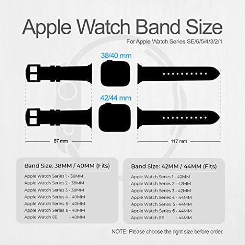 CA0722 Siyah Turuncu Beyaz Argyle Ekose Deri ve Silikon akıllı saat Band Kayışı Apple Watch iWatch Boyutu 42mm/44mm / 45mm