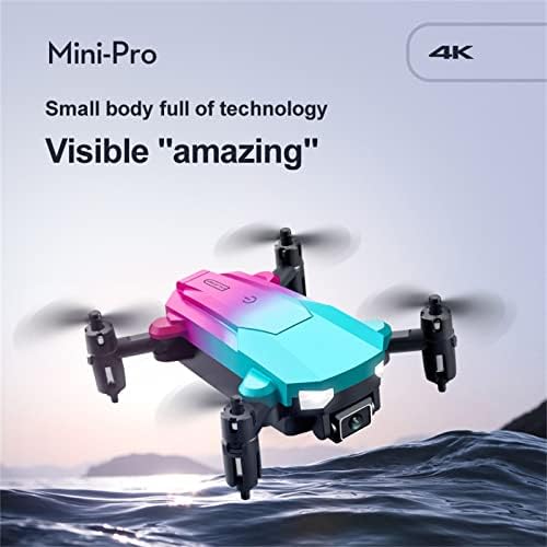 Mini RC Drone 4 K HD Tek / Çift Kamera Akıllı Engellerden Kaçınma Drone, Katlanabilir WiFi uzaktan kumandalı Quadcopter, RC Drone