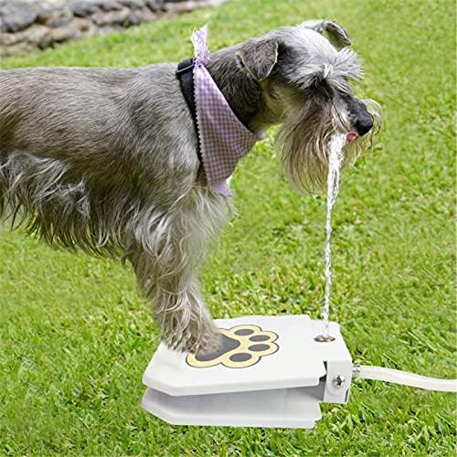 Xıaojıe Açık Ayak Kumandalı Köpek/Pet Waterer Boru Köpek Içme suyu çeşmesi Adım su sebili