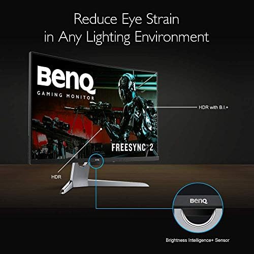 BenQ EX3203R 32 inç 144Hz Kavisli Oyun Monitörü | WQHD (2560 x 1440) | FreeSync 2 / DisplayHDR 400 (31,5 Ekran)
