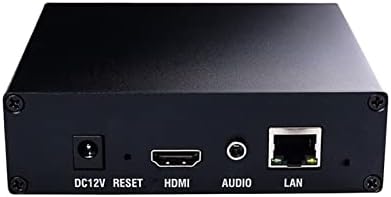 JUSTYAOFENG HD HDMI Uyumlu Video Kodlayıcı H265 H264 1920x1200 HDMI Uyumlu RJ45 Grafik Kartı Bilgisayar İzleme Oyunu Canlı Yayın