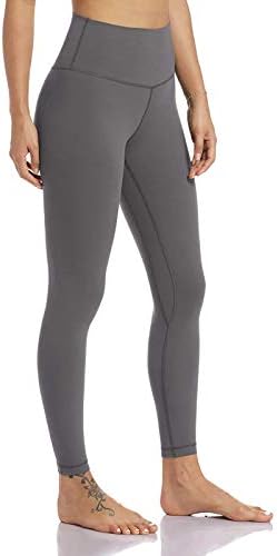 SHUIXA Bayan Tayt Sıkıştırma Karın Kontrol Yoga Koşu Pantolon Egzersiz Atletik Activewear Tayt Dikişsiz Pantolon