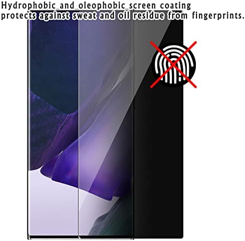Vaxson Gizlilik Ekran Koruyucu, MİCHAEL KORS PYPER ile uyumlu CaseSize-38mm Anti Casus Film Koruyucular Sticker [Değil Temperli