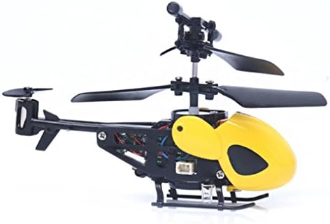 Herkes Mini RC Quadcopter'ı Sever, 2.4 GHz 4CH 6 Eksenli Gyro 3D UFO Drone FPV WiFi Nano Kamera Quadcopter (Sarı)