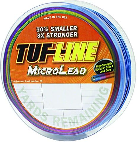 Tuf-Line ML18100 Mikro Kurşun Çekirdek Spectra Örgü Trolling Hattı, 18 Kiloluk