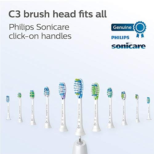 Philips Sonicare Premium Plak Savunma BrushSync Özellikli Yedek fırça Başlıkları, 4pk Siyah-HX9044 / 33