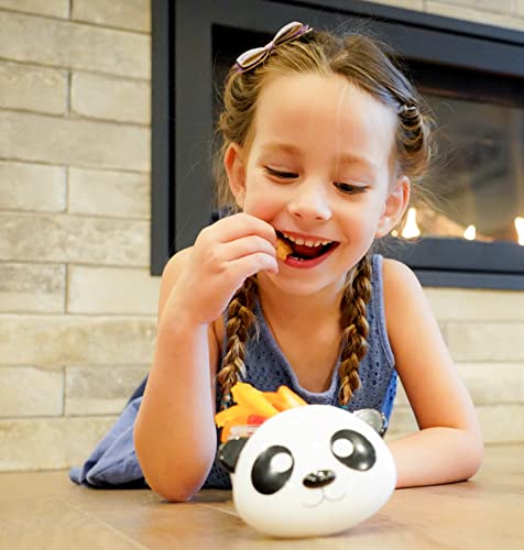 kapaklı melii Hayvan Atıştırmalık Kapları - Bebekler ve Çocuklar için Yiyecek Depolama-Panda