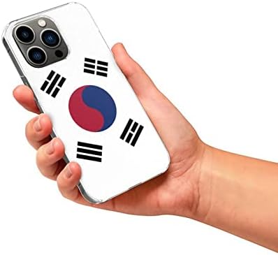 ıPhone 12 Mini Silikon kılıf Desen Tasarımı Kore Bayrağı Cep Telefonu kılıfı ile uyumlu