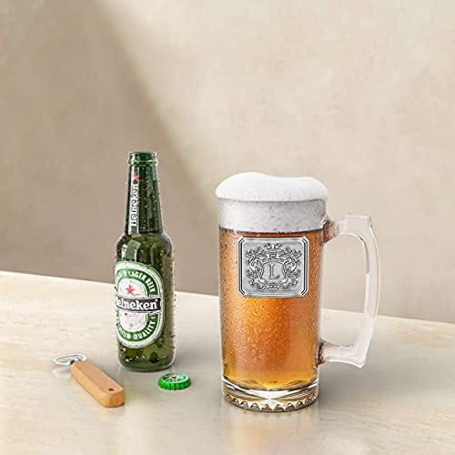 Güzel Fırsat Özelleştirilmiş Bira Kupa & Stein Kolu ile-Kişiselleştirilmiş Büyük Bira Cam Dondurucu Güvenli ile El Hazırlanmış