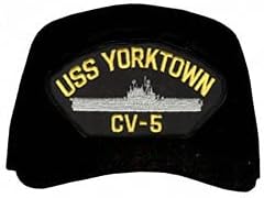 USS Yorktown CV-5 Gemileri Top Kapağı Lacivert