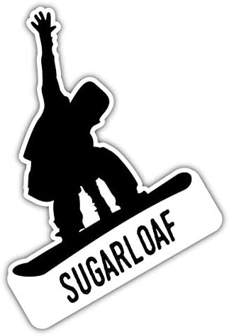 Sugarloaf Maine Kayak Maceraları Hatıra 2 İnç Vinil Decal Sticker Dağ Tasarım