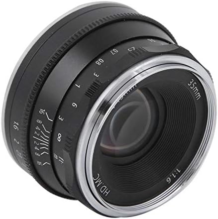 Vbestlıfe 35mm F1.6 Sabit Odak Z Dağı aynasız kamera nikon için lens Z6 Z7 Z50 (Siyah)