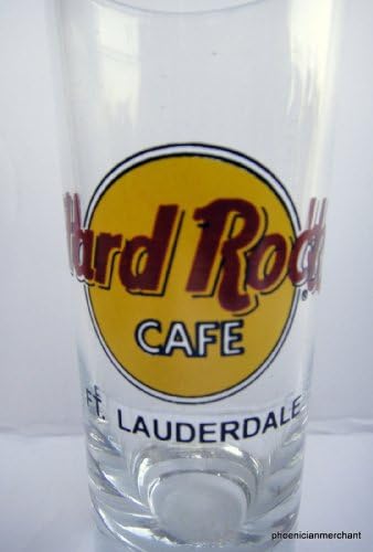 Ft Lauderdale Florida Hard Rock Cafe Siyah Büyük Harfler Samimi Atış Cam