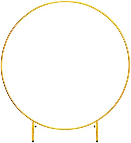 LANGXUN Büyük Boy Altın Metal Yuvarlak Balon Kemer kiti Dekorasyon, Doğum Günü Partisi Dekorasyon için, Düğün Dekorasyon, Mezuniyet