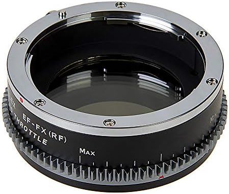 Vizelex CİNE ND Gaz Lens Adaptörü ile Uyumlu Canon EF Tam Çerçeve Lensler Fujifilm X-Montaj Kameralar