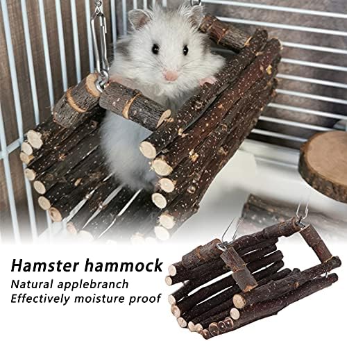 Jovenn Asılı Kafes Tünel Tüp Oyuncak, Hamster Salıncak Hamak Hijyenik Doğal Uyku için Oynamak için Egzersiz için Eğlence için