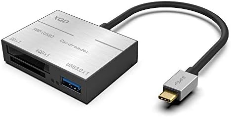 Tip C XQD Kart Okuyucu USB 3.0 Yazar Yüksek Hız Kadar 500 M / S SD SDHC USB3.0 U Flash Disk Bellek kart okuyucu Sony Lexar için