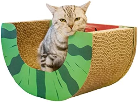 NC NC Oluklu Meyve Oyuncak Kedi tırmalama panosu Çadır Pet Zanaat Evi Catnip Mobilya Kediler Zemin Kapalı Bahçe Oturma Odası