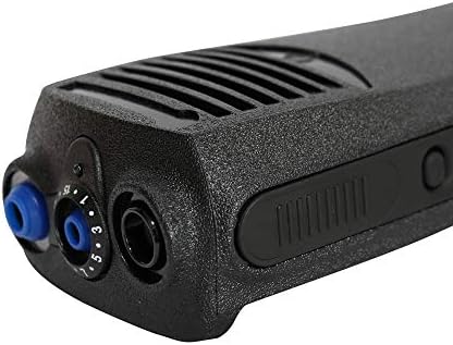 VBLL 16 Kanal Aftermarket Konut Case Motorola CP200 Radyo Düğmeleri ile Kanal PTT Düğmesi Çıkartmalar (Siyah)