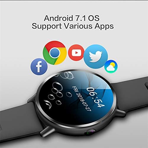 FWRSR Spor akıllı saat Android 7.1 LTE 4G SIM WıFı 2.03 İnç 8MP Kamera GPS Kalp Hızı IP67 Su Geçirmez Çevirmenler Smartwatch