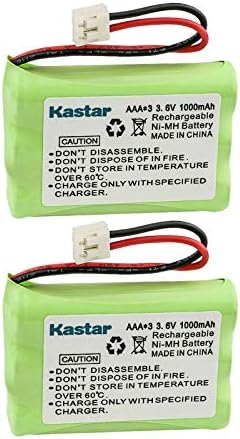 Kastar 2-Pack Pil Değiştirme için AT & T 80-5848-00-00 8058480000 89-0099-00 8900990000 BT27910 27910 BT5633 BT6823 TL26158 PMP-3900