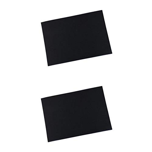 YIJU 2x Siyah EVA Köpük El Sanatları Levhalar Çocuklar için DIY Cosplay Modeli 5mm + 10mm