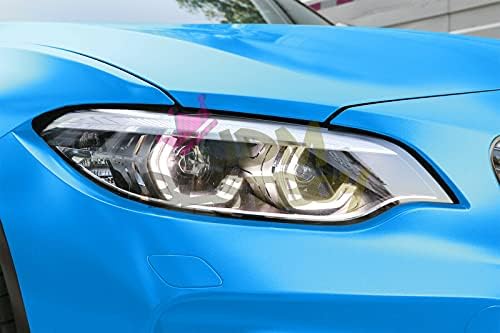 JDMBESTBOY Ücretsiz Araç Kiti Yeni Premium Mat Metalik Saten İnci Masmavi Mavi Araba Vinil Araç Wrap Otomotiv Sticker Çıkartma