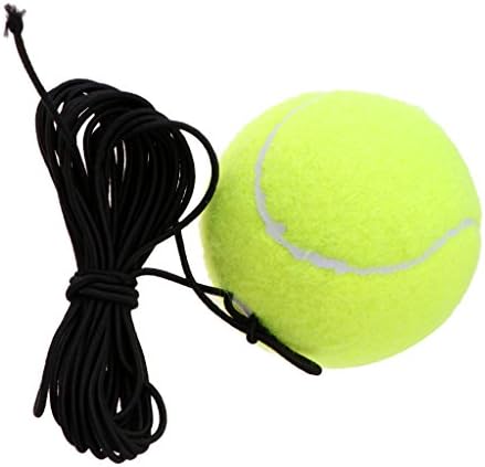 Amagogo Elastik Kauçuk Tenis Eğitmeni Ribaund Topu Uygulama Eğitim Yardımları Araçları