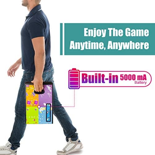 DOYO Şarj Edilebilir Arcade Oyun Makinesi, Klasik Retro Video Oyun Oyuncu, 10.1 İnç LCD Ekran, mikro USB Powered, Android Tabanlı