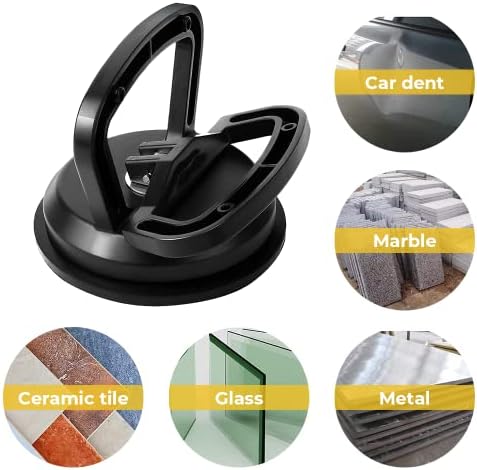 EZGETOP Vantuz Dent Çektirme 3 Paketleri Araba Göçük Sökücü Araçları için Araba Göçük Onarım, Cam, Fayans, Ayna ve Nesneleri