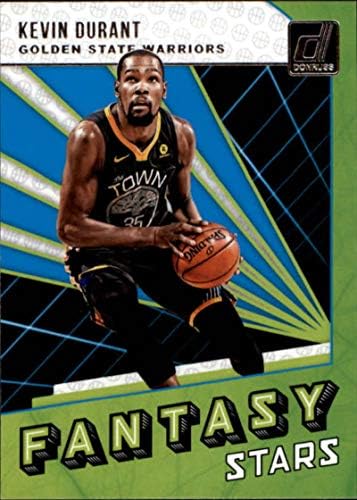 2018-19 Donruss Fantasy Yıldız Basketbol Kartı 5 Kevin Durant Golden State Warriors Resmi NBA Ticaret Kartı Panini Tarafından