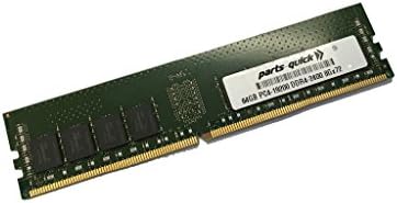 64 GB Bellek için Supermicro SuperStorage Sunucu 6028R-E1CR12N (Süper X10DRı-T4+) DDR4 PC4-2400 LRDIMM (parçaları-hızlı Marka)