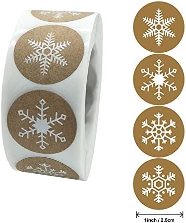 Yuxahiug Noel Çıkartmalar, 50-500 pcs Kraft çıkartmalar dekorasyon çıkartması Paketi kırtasiye Çıkartmalar Festivali Mutlu Süslemeleri