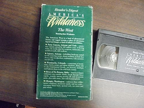 Kullanılmış VHS Movie Reader's Digest America's Wilderness Çöl, Dağ, Kanyon