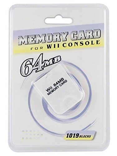 Nintendo Wii Gamecube 1019 Blokları için 64 MB Hafıza Kartı