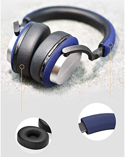 ZZL kablosuz bluetooth Kulaklıklar Gürültü Iptal Kulaklık HiFi Stereo 25 H Çalma Süresi Dahili Microphon ve Kablolu Modu (Renk: