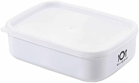 Dikdörtgen Plastik Taze tutma Kutusu Ev Mikrodalga Buzdolabı Gıda saklama kutusu Mühürlü Öğle Yemeği Kutusu 1108 (Boyut: Büyük)