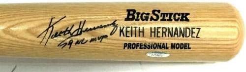 Keith Hernandez İmzalı Pro Modeli Büyük Sopa Yarasa INS 79 NL MVP İmza Tristar-İmzalı MLB Yarasalar
