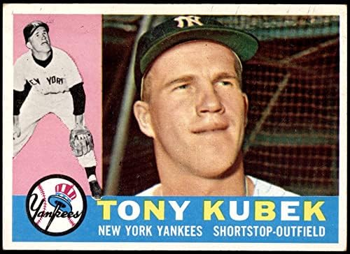 1960 Topps 83 Tony Kubek New York Yankees (Beyzbol Kartı) ESKİ Yankees