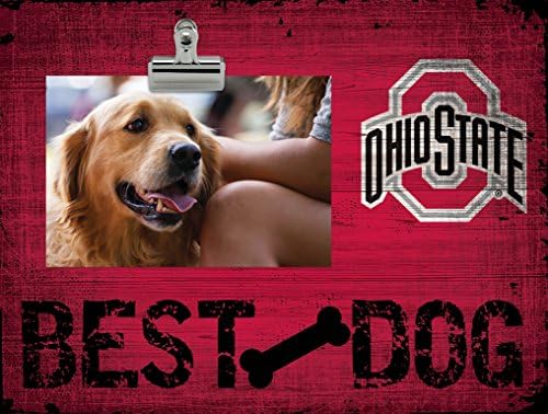 Fan Kreasyonları NCAA Ohio State Buckeyes En İyi Köpek Klibi-Fotoğraf Çerçevesi
