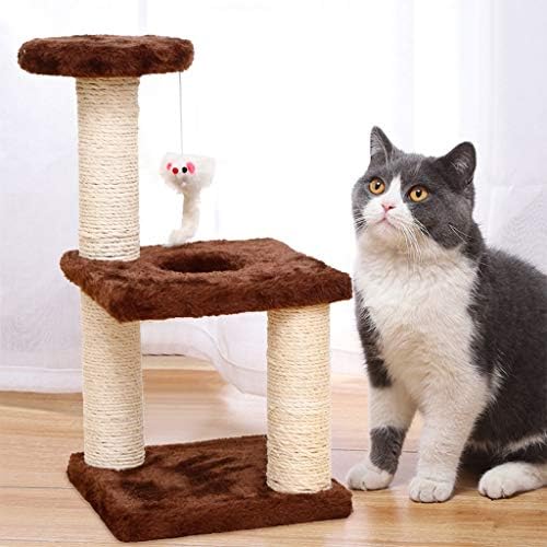 Kedi Kulesi Kedi Oyun Evi Kedi Aktivite Ağacı Daire Tırmalama sisal Sütun Kedi Ağacı Kedi Kumu Kitty Çöp Çekici ve Kolay Kurulum