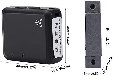 TANKE Mini Gerçek zamanlı GSM Kablosuz akıllı kapı Alarmı Manyetik LBS Bulucu Ev Güvenlik Sistemi 1.57 1.34 0.55 inç