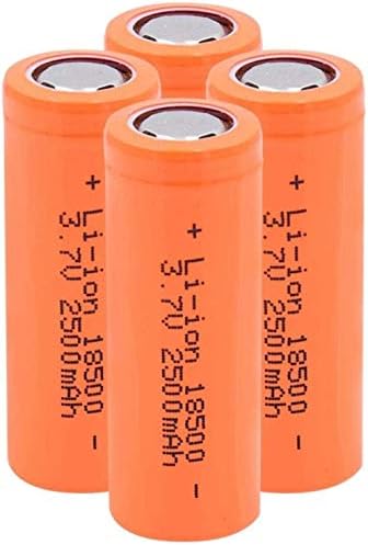 Lityum iyon batarya 18500 Şarj Edilebilir Li-İon Piller 3.7 V 2500 mAh lityum Pil için Led Lamba El Feneri El Feneri 1 Adet-1